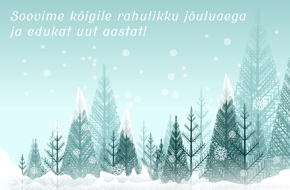 bettimine.ee soovib kõigile rahulikku jõuluaega ja edukat uut aastat